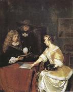 TERBORCH, Gerard A Concert (mk08) oil painting artist